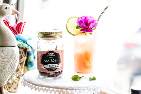 SEA ROSE SPIRIT SIPPER AND NIPPER COCKTAIL INFUSION ( Rose & Apple )