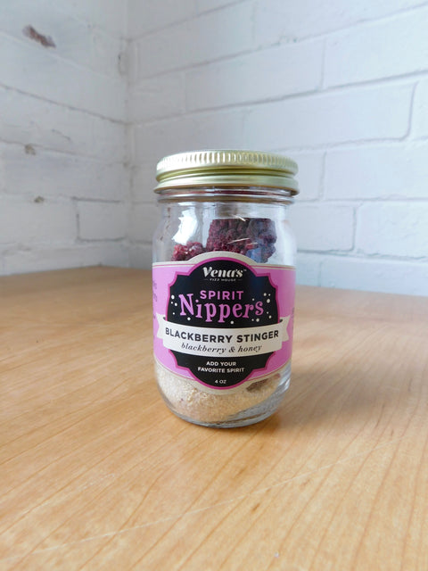 BLACKBERRY STINGER SPIRIT SIPPER AND NIPPER COCKTAIL INFUSION