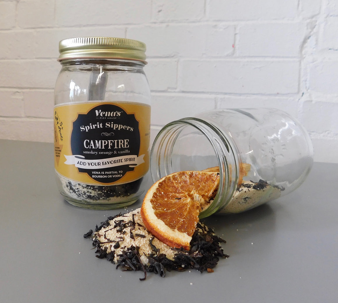 CAMPFIRE SPIRIT SIPPER COCKTAIL INFUSION   (Smokey Orange & Vanilla)