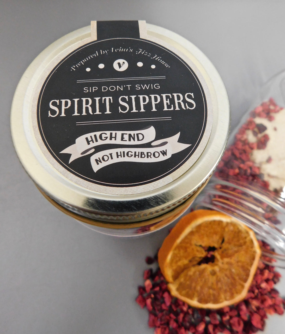 CHERRY OLD FASHIONED SPIRIT SIPPER COCKTAIL INFUSION ( Cherry & Orange )
