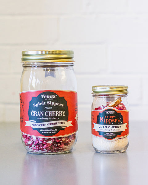 CRAN CHERRY SPIRIT SIPPER AND NIPPER COCKTAIL INFUSION  (Cranberry & Cherry )