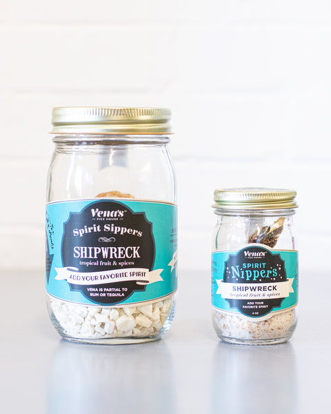 SHIPWRECK SPIRIT SIPPER COCKTAIL INFUSION  ( Pineapple & Banana )