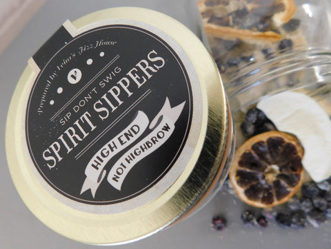 MAINE MARGARITA SPIRIT SIPPER AND NIPPER COCKTAIL INFUSION  ( Blueberry & Apple )