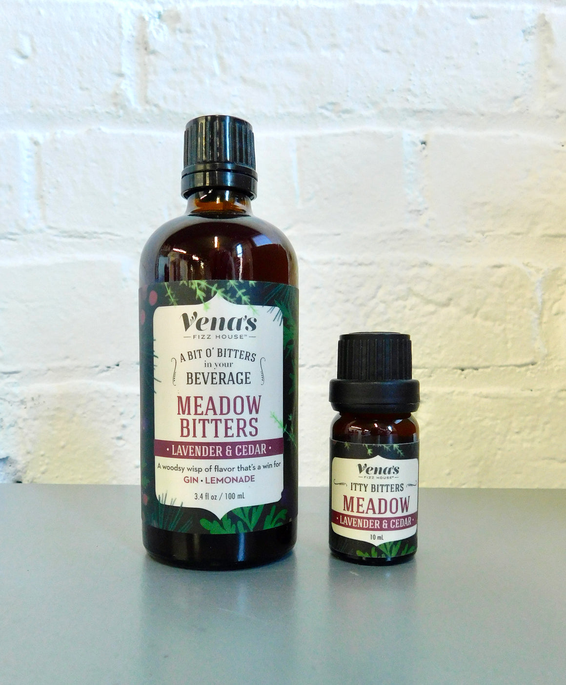 Vena's Botanical Bitters - 15 Flavors  3.4 oz & 10ml bottles