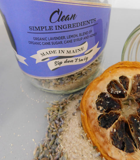 SUNSHINE SPIRIT SIPPER AND NIPPER COCKTAIL INFUSION  ( Lavender & Lemon )